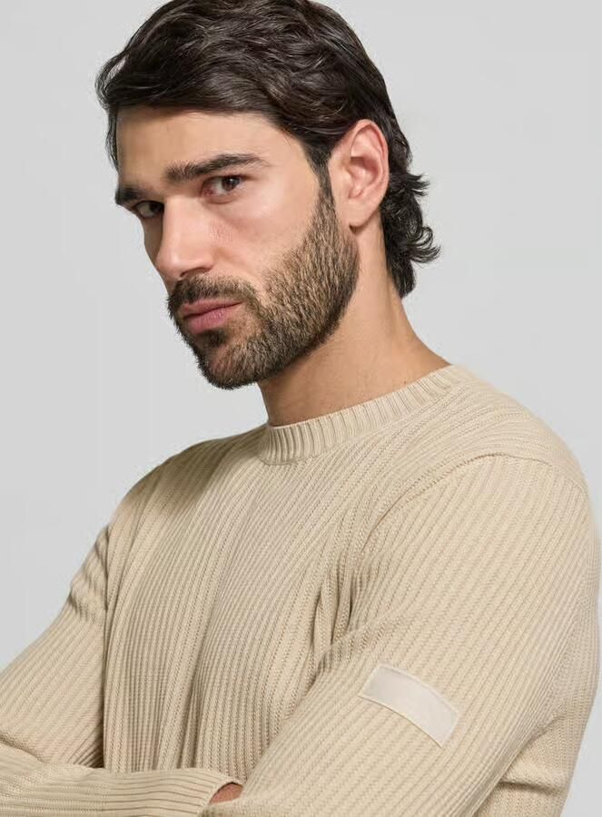 Marc O'Polo Regular fit gebreide pullover van zuiver katoen - Foto 2