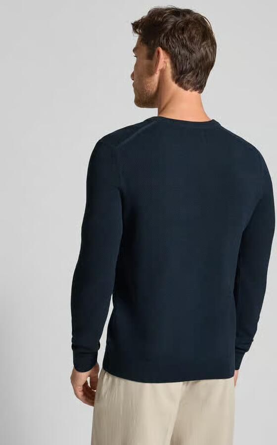 Marc O'Polo Regular fit gebreide pullover van zuiver katoen - Foto 2