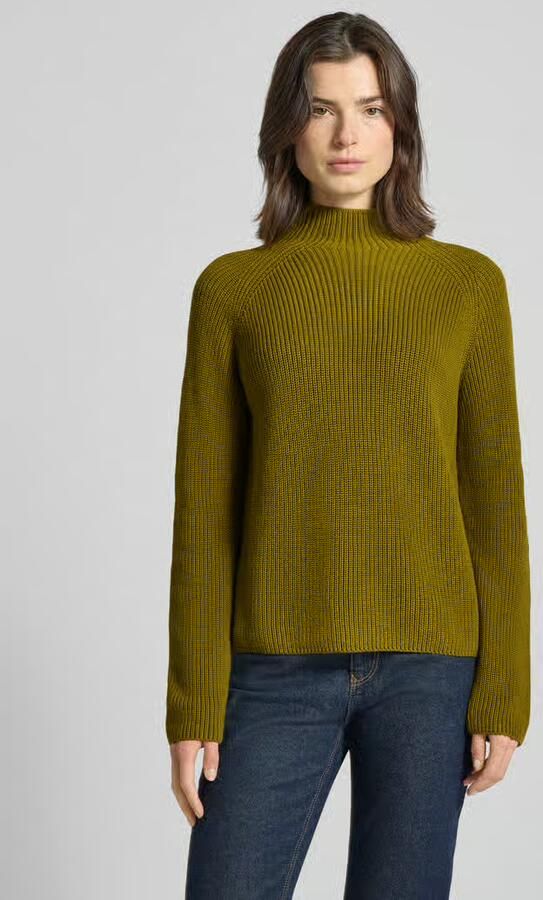 Marc O'Polo Regular fit gebreide pullover van zuiver katoen - Foto 2