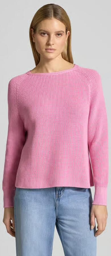 Marc O'Polo Regular fit gebreide pullover van zuiver katoen - Foto 4