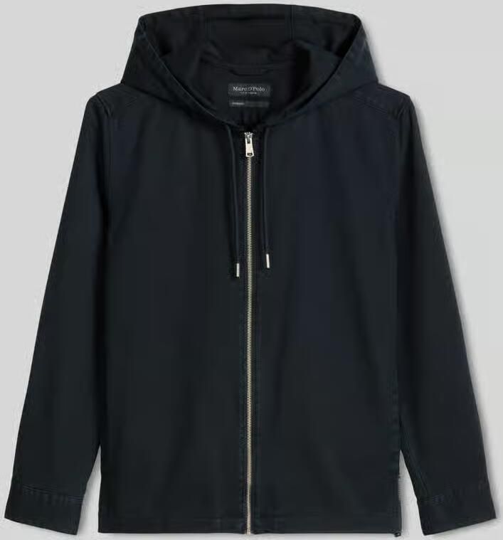 Marc O'Polo regular fit hemdjack met capuchon - Foto 2