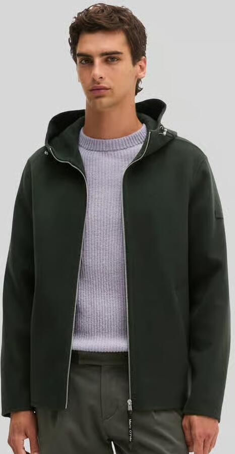 Marc O'Polo Regular fit jack met capuchon - Foto 2