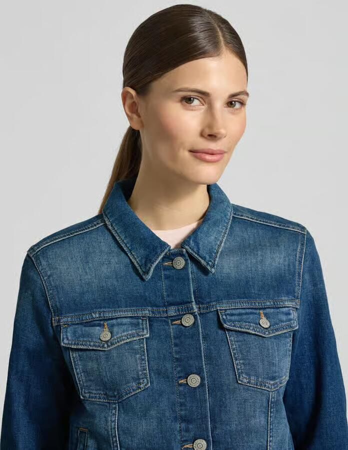 Marc O'Polo Regular fit Jeansjack van Katoenmix