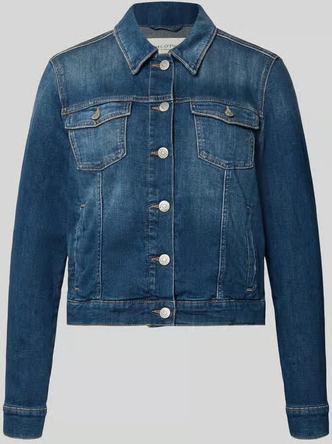 Marc O'Polo Regular fit Jeansjack van Katoenmix - Foto 2