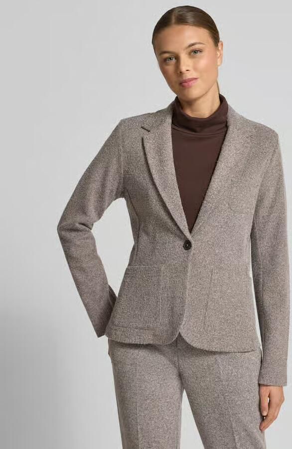 Marc O'Polo Regular fit korte blazer van katoenmix - Foto 4