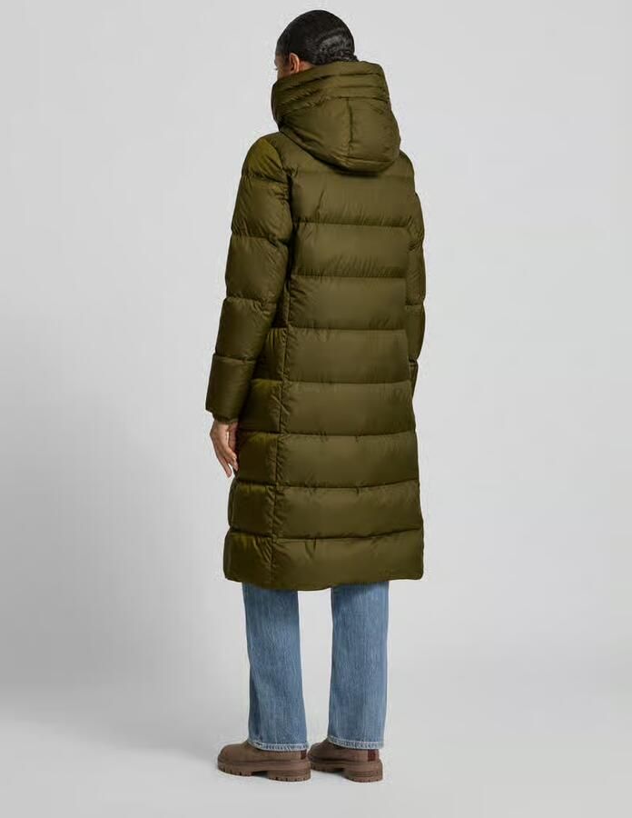 Marc O'Polo Regular fit lange donsjas met capuchon