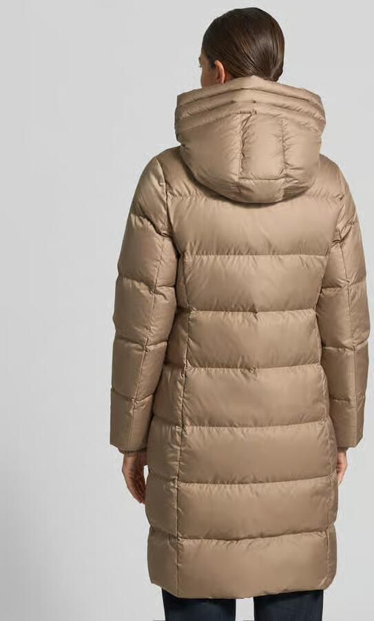 Marc O'Polo Regular fit lange donsjas met labelprint - Foto 3