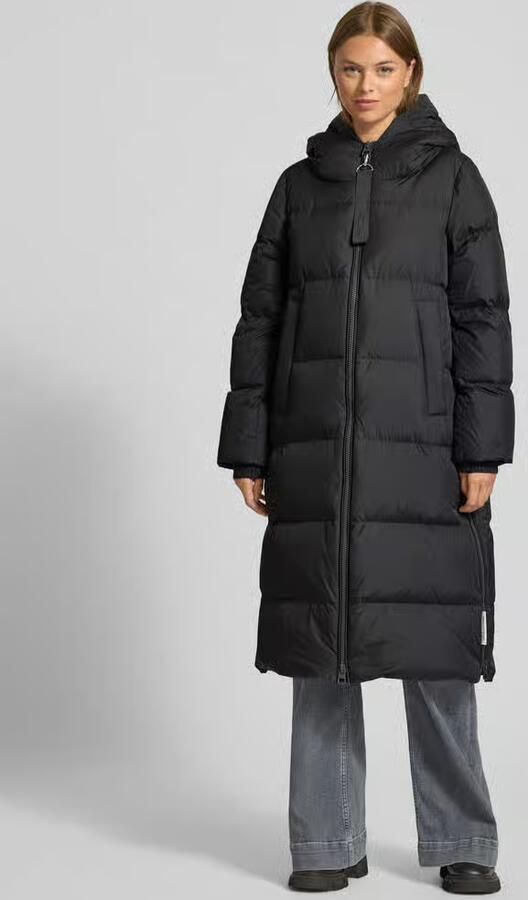 Marc O'Polo Regular fit lange donsjas met tweewegritssluiting