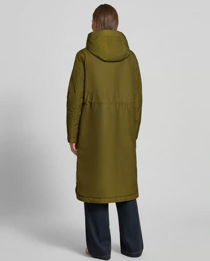 Marc O'Polo Regular fit lange parka met capuchon
