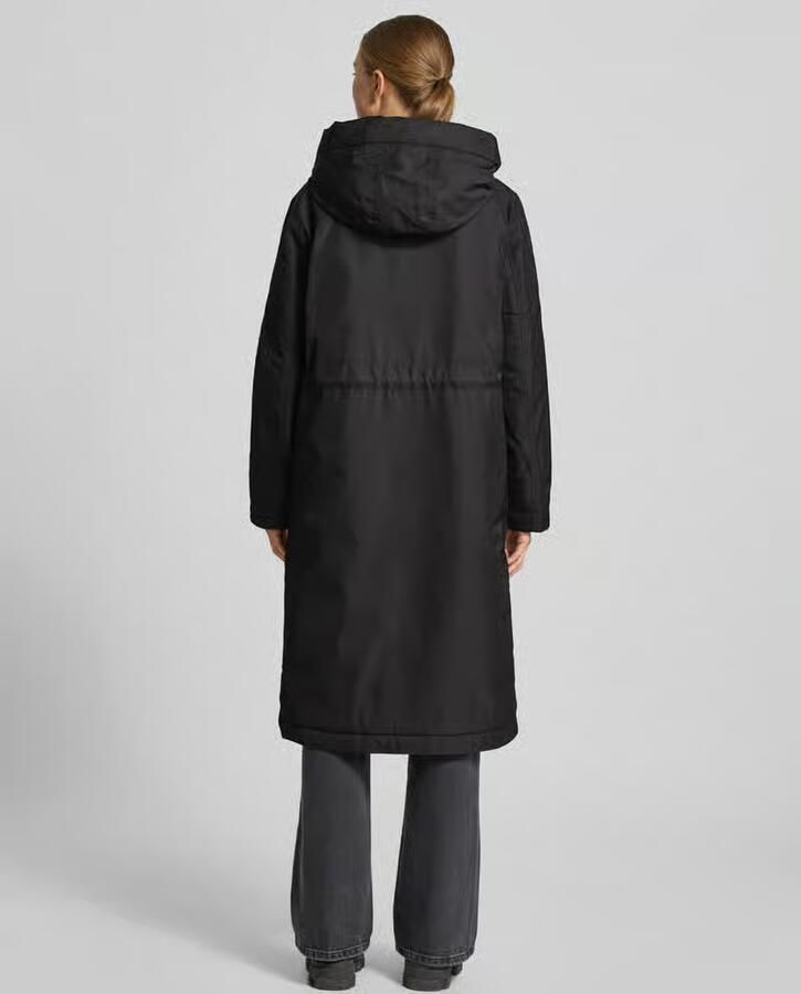 Marc O'Polo Regular fit lange parka met capuchon