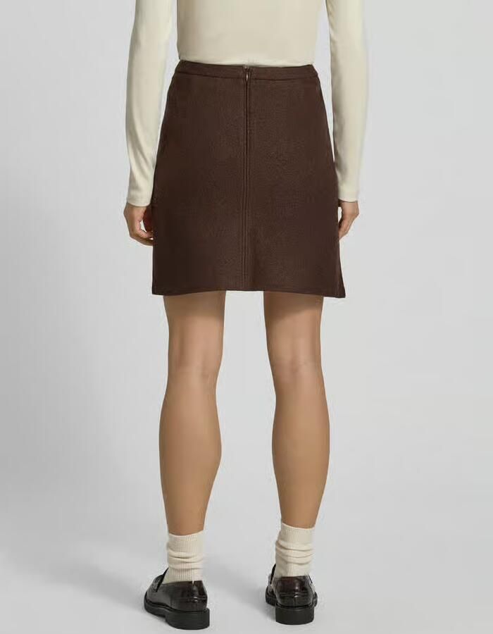 Marc O'Polo Regular fit minirok van een mix van viscose en wol