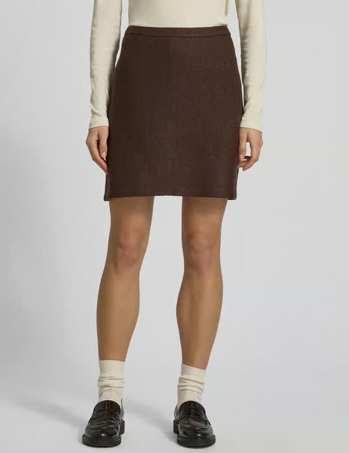 Marc O'Polo Regular fit minirok van een mix van viscose en wol - Foto 2