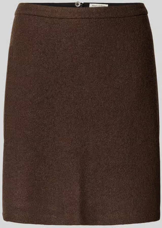 Marc O'Polo Regular fit minirok van een mix van viscose en wol