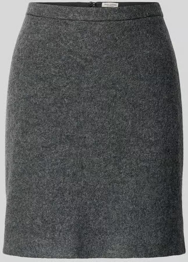 Marc O'Polo Regular fit minirok van een mix van viscose en wol
