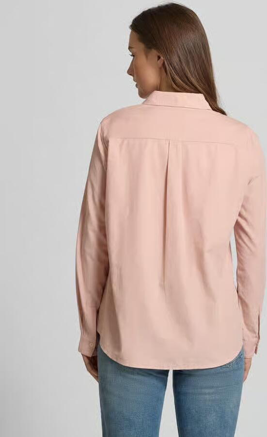 Marc O'Polo Regular fit overhemdblouse van een mix van katoen en lyocell