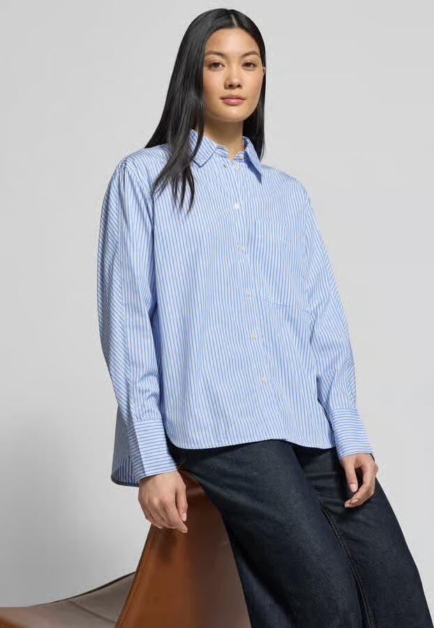 Marc O'Polo Regular fit overhemdblouse van puur katoen - Foto 2
