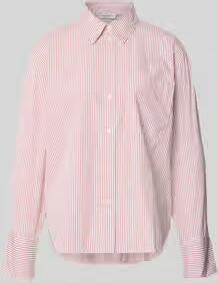 Marc O'Polo Regular fit overhemdblouse van puur katoen