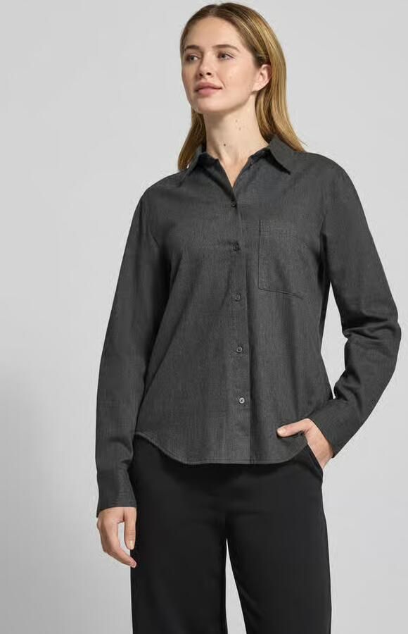 Marc O'Polo Regular fit overhemdblouse van puur katoen - Foto 2