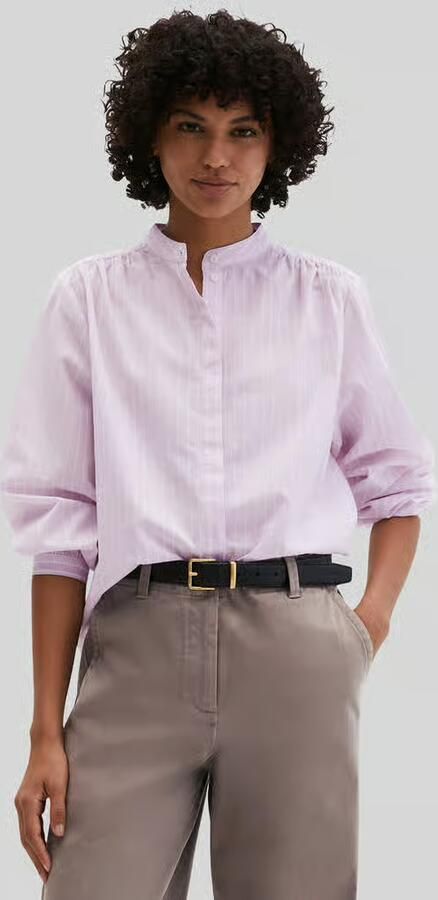 Marc O'Polo regular fit overhemdblouse van puur katoen - Foto 4