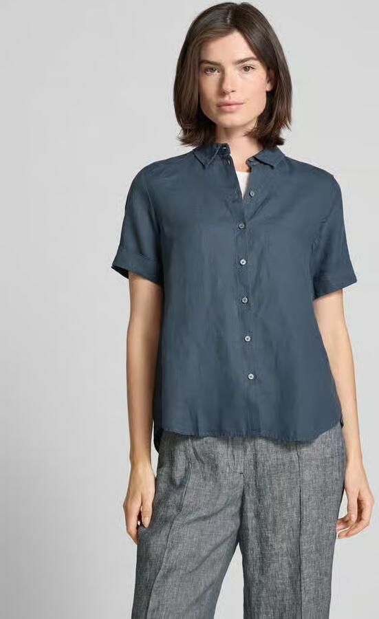 Marc O'Polo Regular fit overhemdblouse van puur linnen - Foto 2