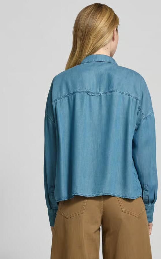 Marc O'Polo Regular fit overhemdblouse van puur lyocell