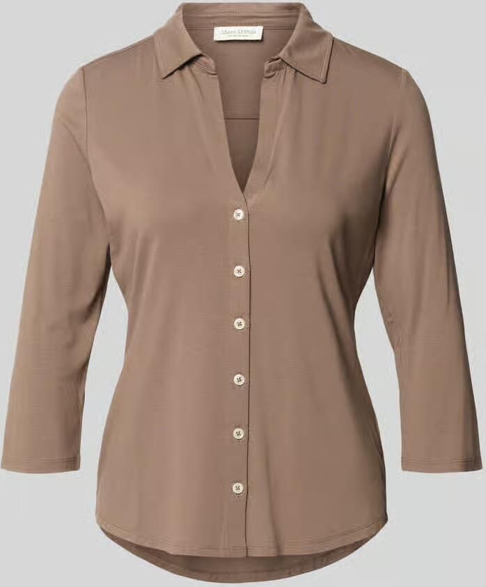 Marc O'Polo Regular fit overhemdblouse van viscosemix