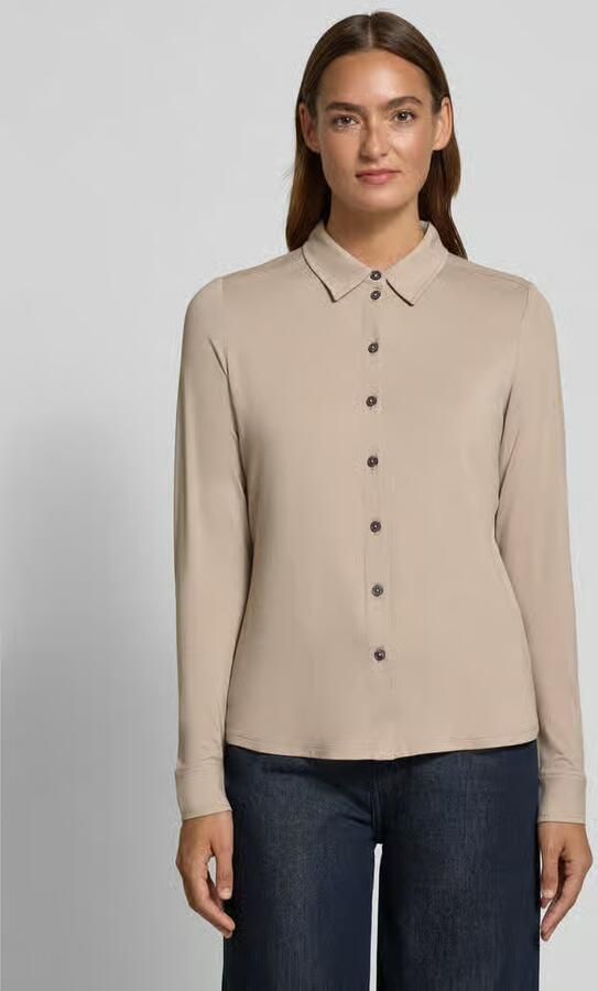 Marc O'Polo Regular fit overhemdblouse van viscosemix - Foto 2