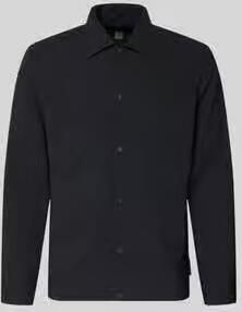 Marc O'Polo regular fit overshirt met katoen × DFB Travel collectie