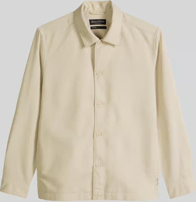 Marc O'Polo regular fit overshirt met zijwaartse steekzakken - Foto 2