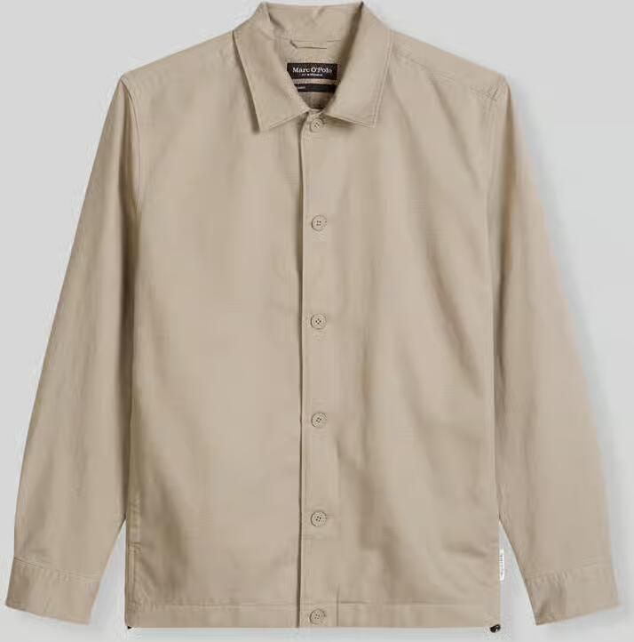 Marc O'Polo regular fit overshirt met zijwaartse steekzakken - Foto 2