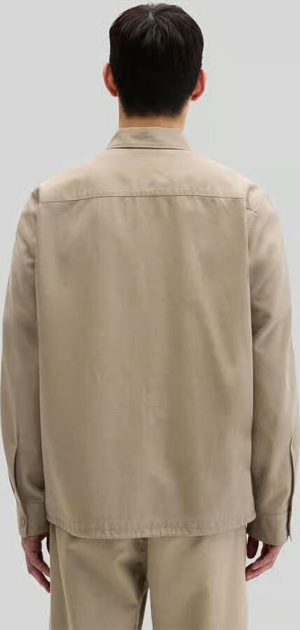 Marc O'Polo regular fit overshirt met zijwaartse steekzakken