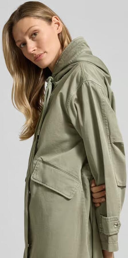Marc O'Polo Regular fit Parka van puur katoen