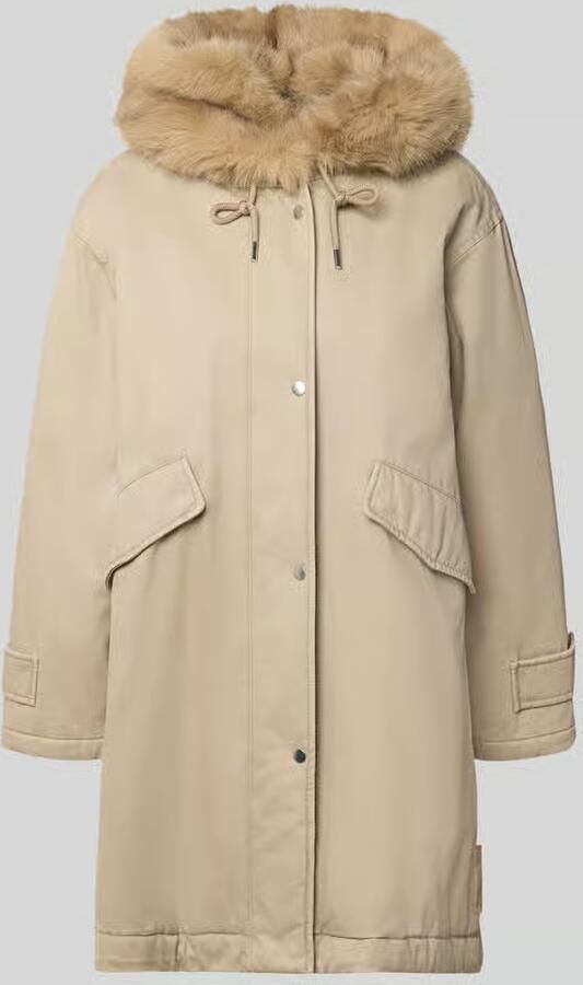 Marc O'Polo Regular fit parka van puur katoen
