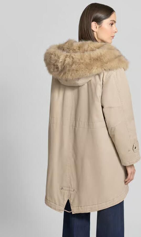 Marc O'Polo Regular fit parka van puur katoen - Foto 3