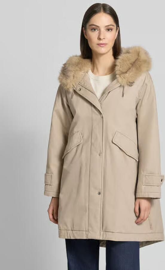 Marc O'Polo Regular fit parka van puur katoen - Foto 2