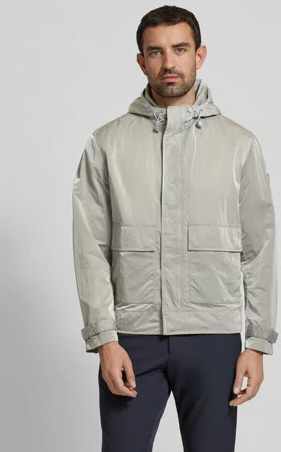 Marc O'Polo Regular fit parka van waterafstotend materiaal met capuchon - Foto 2