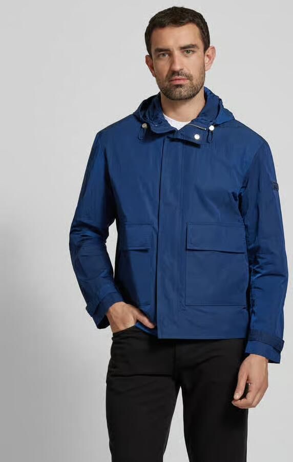 Marc O'Polo Regular fit parka van waterafstotend materiaal met capuchon - Foto 2