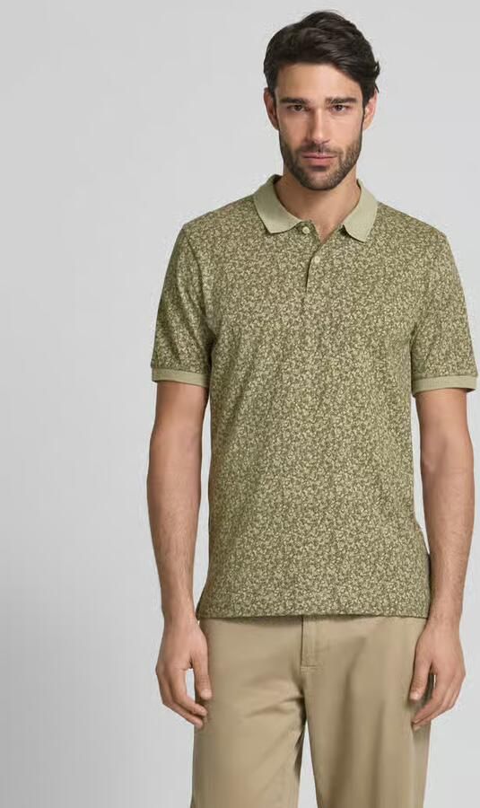 Marc O'Polo Regular fit poloshirt van een mix van katoen en elastaan - Foto 2
