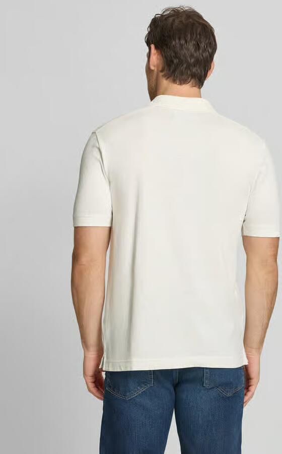 Marc O'Polo regular fit poloshirt van katoen-linnenmix