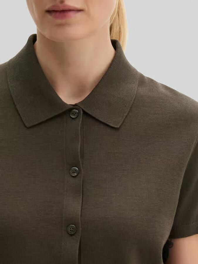 Marc O'Polo regular fit poloshirt van katoenmix