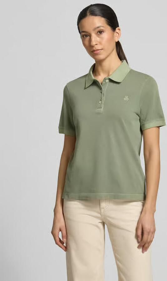 Marc O'Polo regular fit poloshirt van katoenmix - Foto 4
