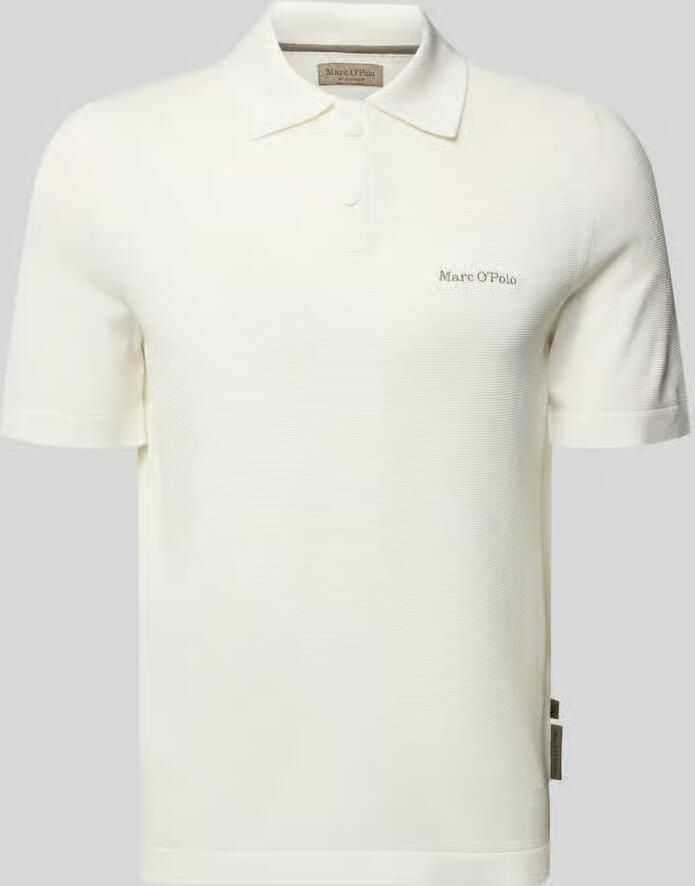 Marc O'Polo regular fit poloshirt van puur katoen × DFB Travel collectie - Foto 2