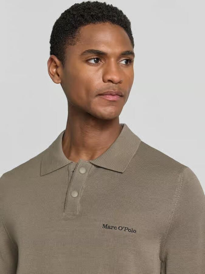 Marc O'Polo regular fit poloshirt van puur katoen × DFB Travel collectie