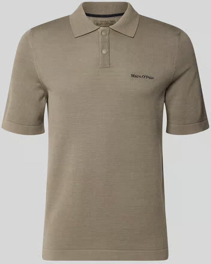 Marc O'Polo regular fit poloshirt van puur katoen × DFB Travel collectie - Foto 2
