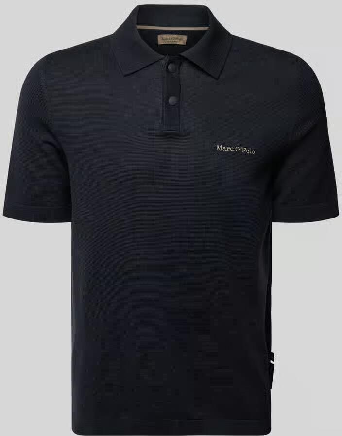 Marc O'Polo regular fit poloshirt van puur katoen × DFB Travel collectie - Foto 2
