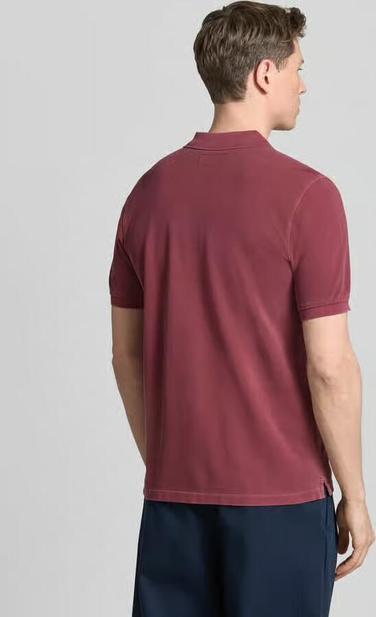 Marc O'Polo Shirt Korte Mouw Poloshirt Piqué Acai Rood - Foto 7