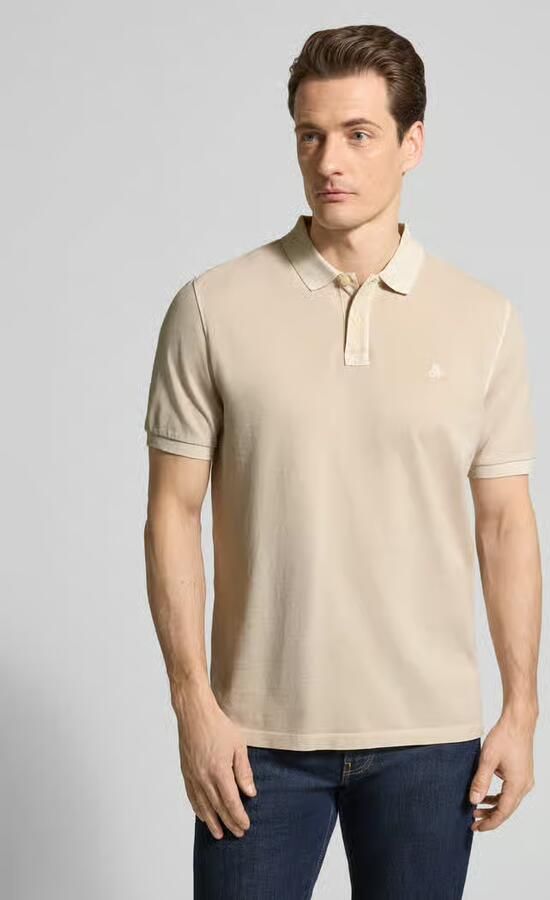 Marc O'Polo Shirt Korte Mouw Poloshirt Piqué Oat Beige - Foto 8