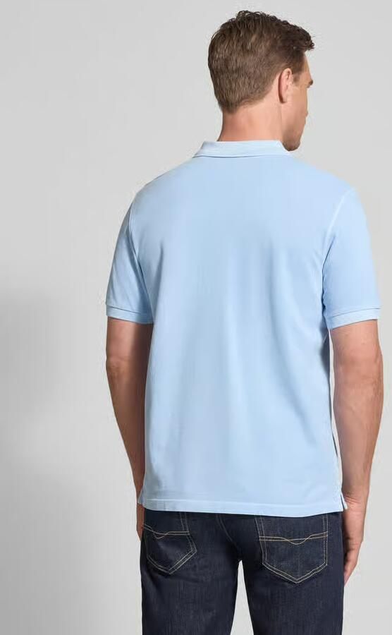 Marc O'Polo Shirt Korte Mouw Poloshirt Piqué Dusted Blauw - Foto 9