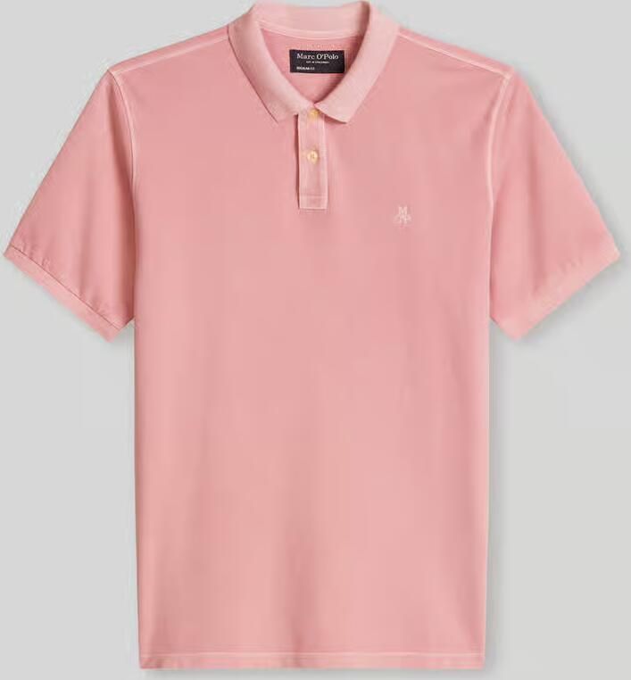 Marc O'Polo regular fit poloshirt van puur katoen met gestikt logo - Foto 2