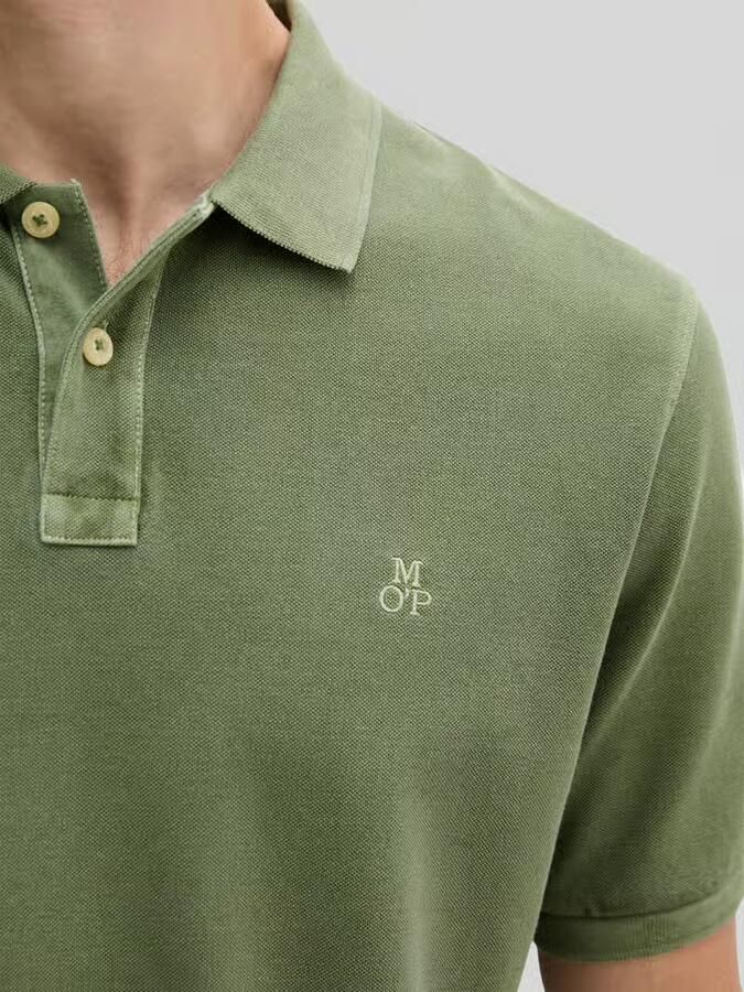 Marc O'Polo regular fit poloshirt van puur katoen met gestikt logo